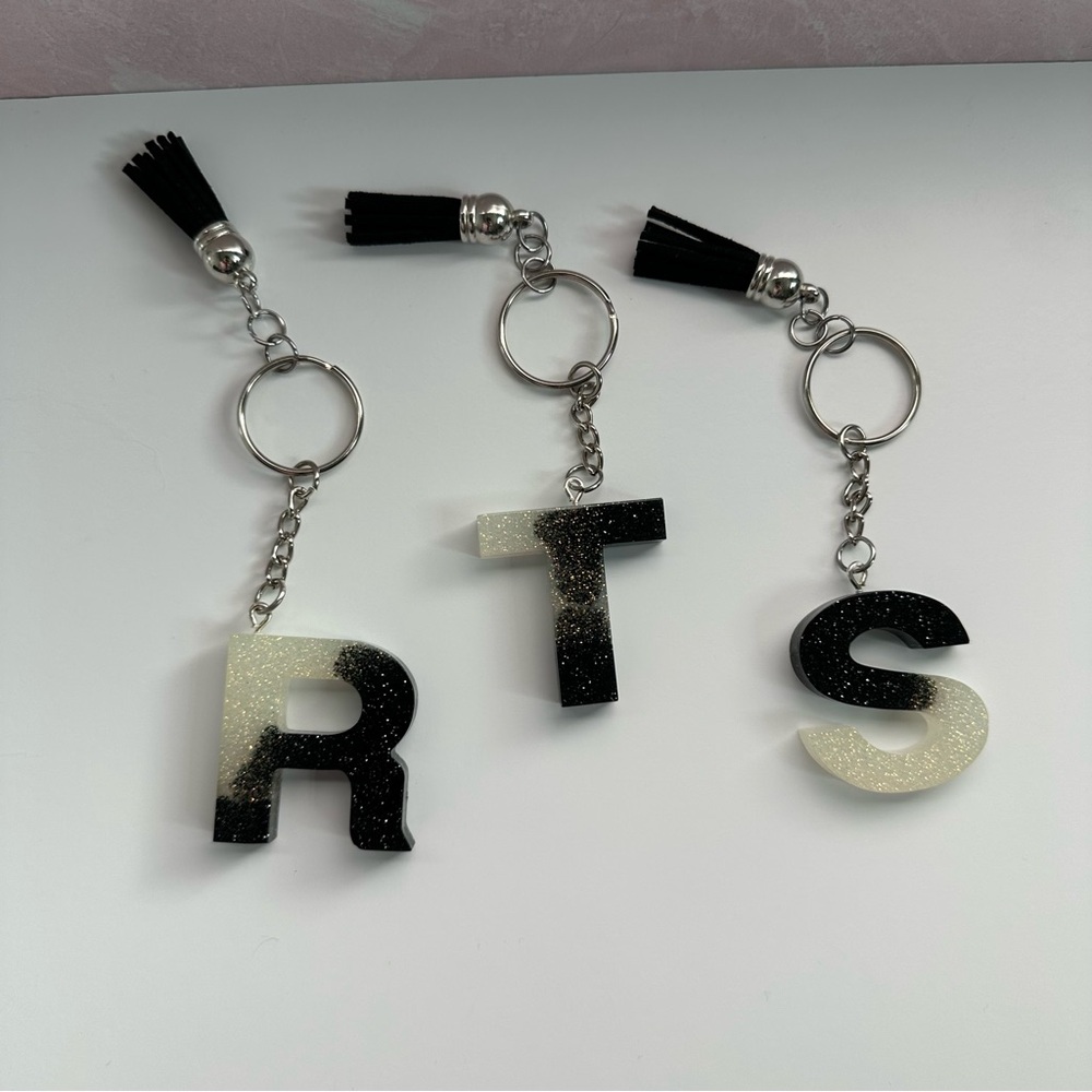 Handmade resin keychain